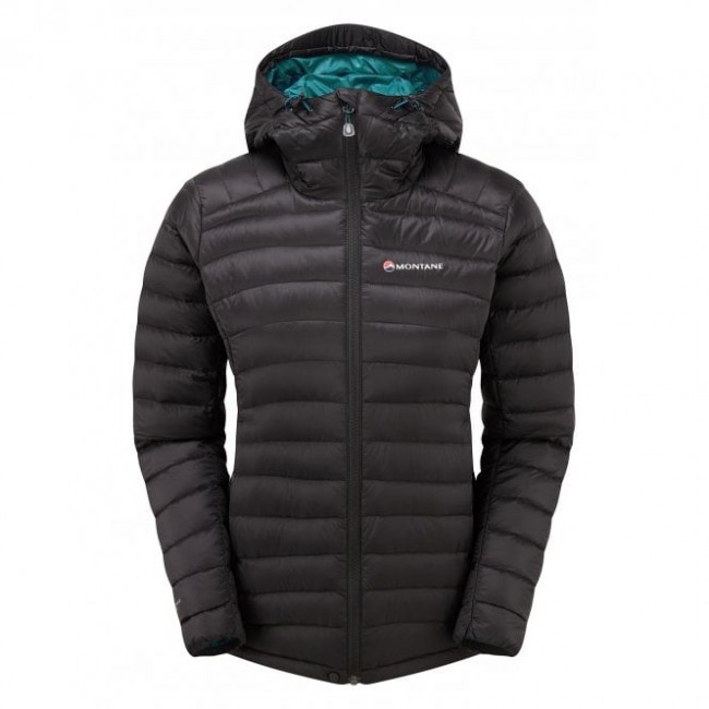 Montane Featherlite Down Micro Jacket, Dunjakke, Dame, Sort Montane Featherlite Down Micro Jacket, Dunjakke, Dame, Sort