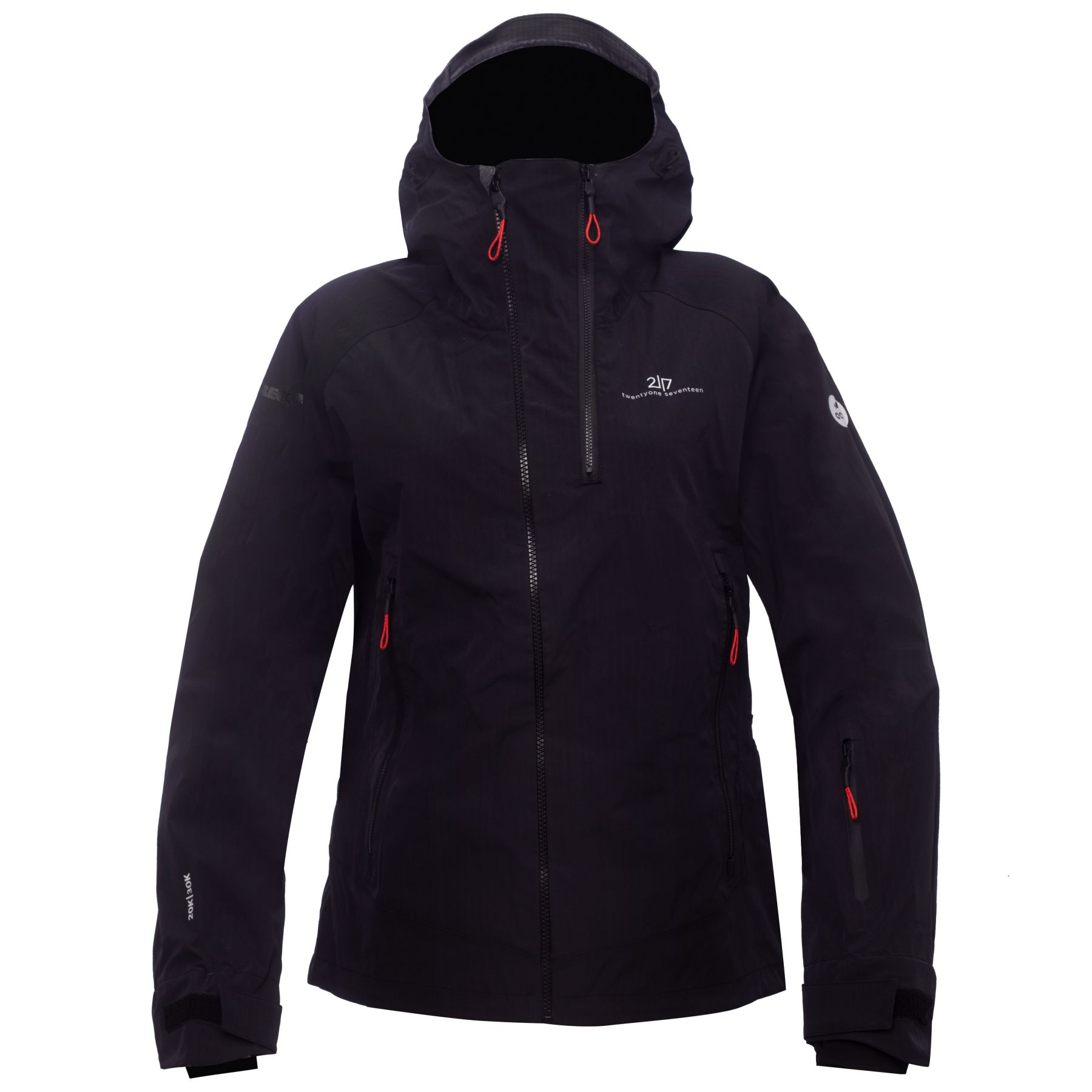 2117 of Sweden Kuolpa, Skalljakke, Dame, Black