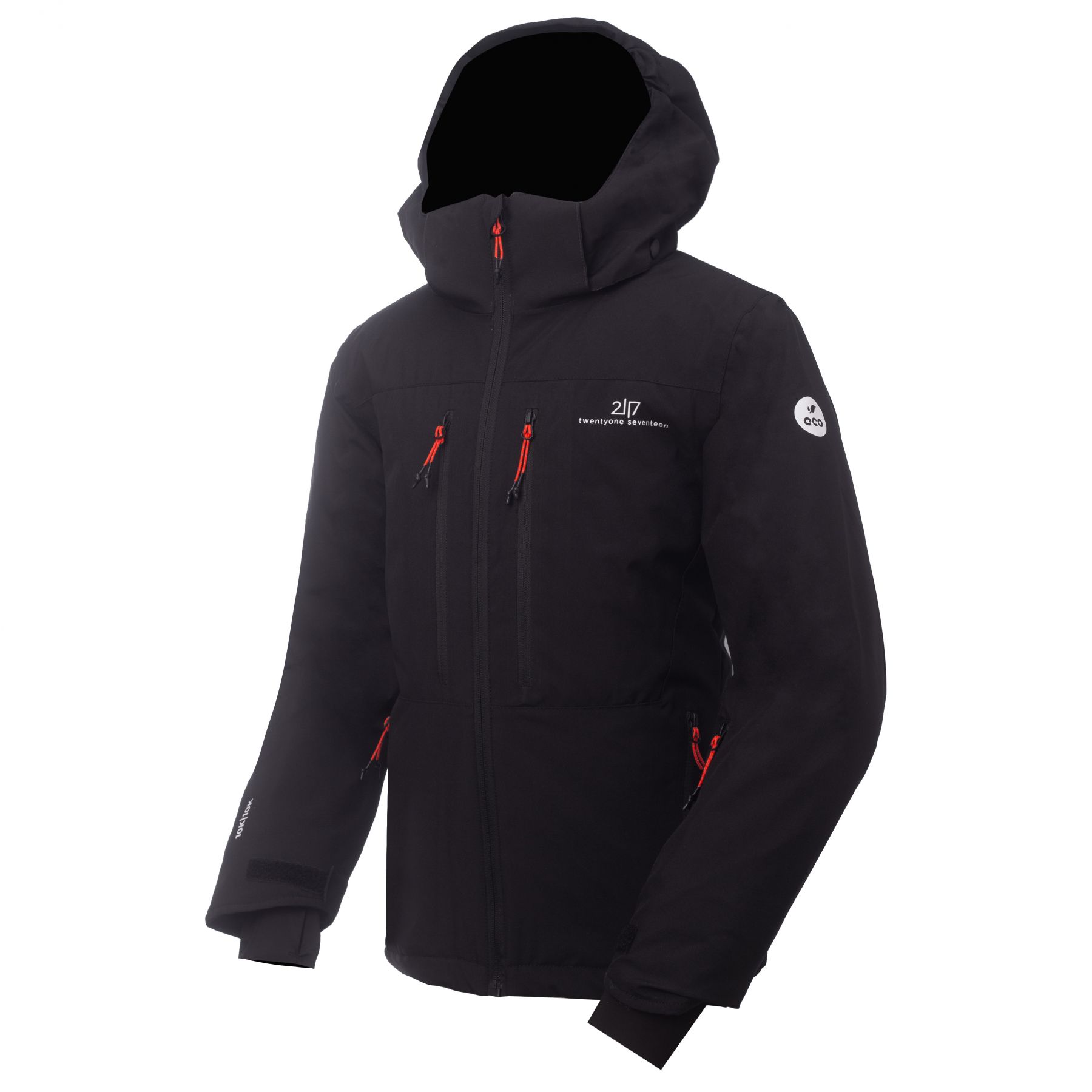 2117 of Sweden Langas, Skijakke, Junior, Black