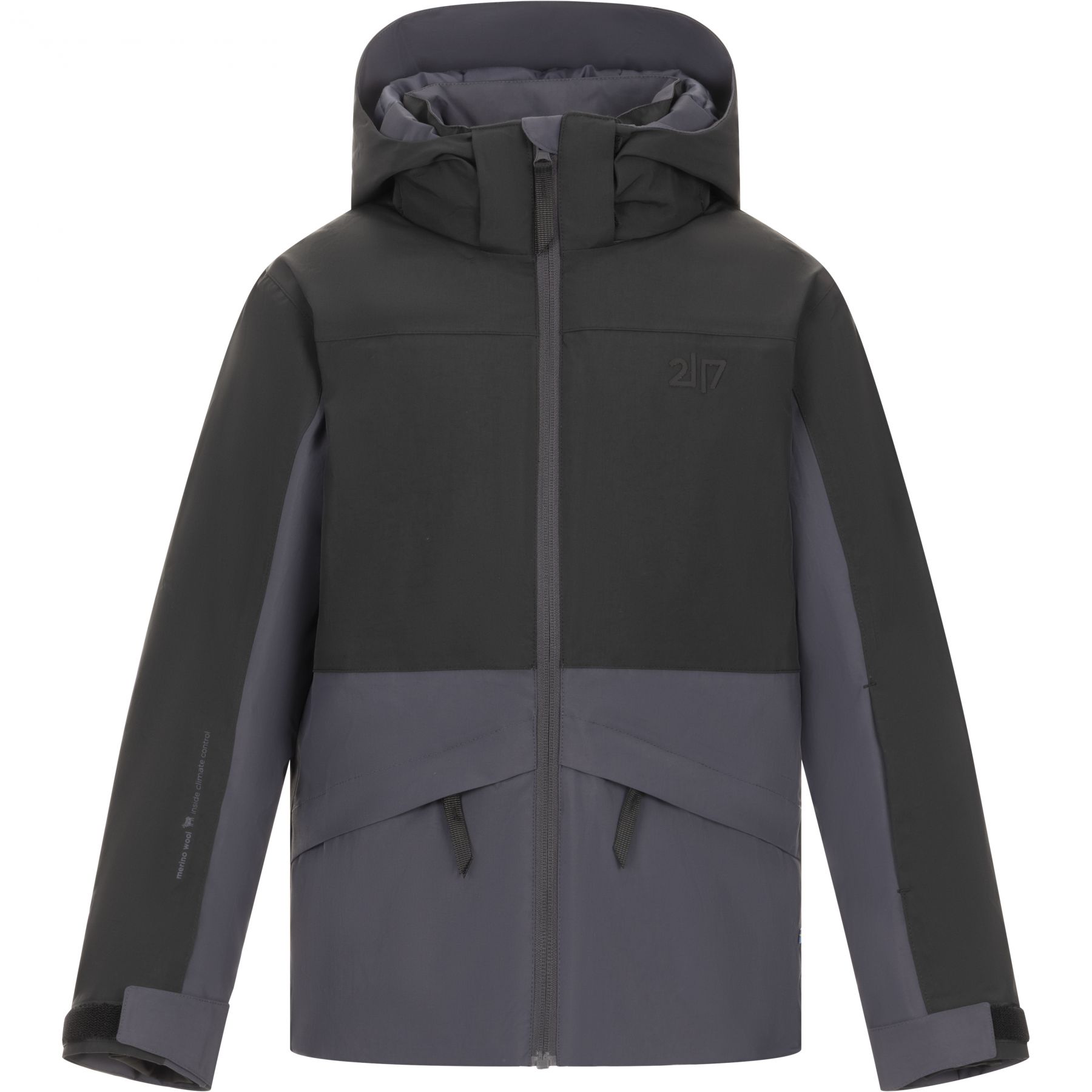 2117 of Sweden Ottebol, Skijakke, Junior, Black