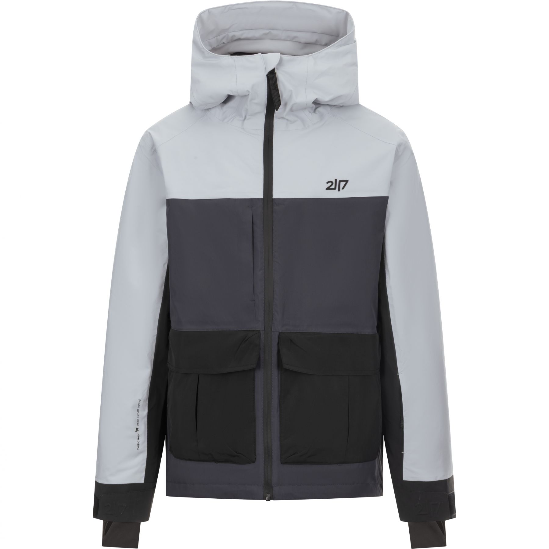 2117 of Sweden Sillerud, Skijakke, Herre, Soft Blue