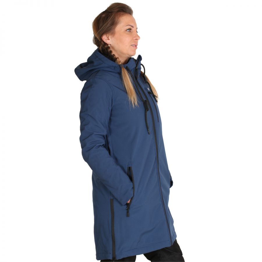 4F Melanie Lang Vinterjakke, Dame, Navy 4F Melanie Lang Vinterjakke, Dame, Navy