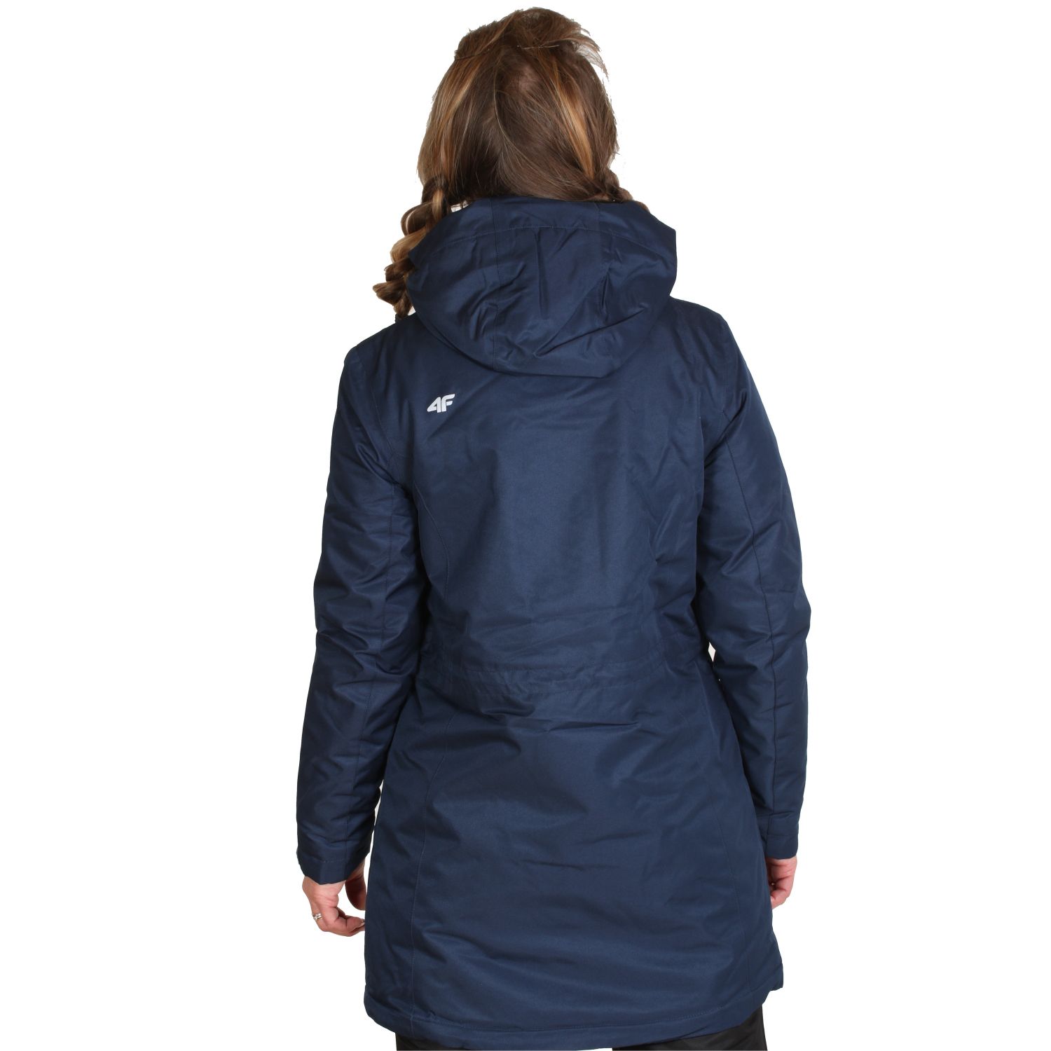 4F Melanie Lang Vinterjakke, Dame, Navy 4F Melanie Lang Vinterjakke, Dame, Navy