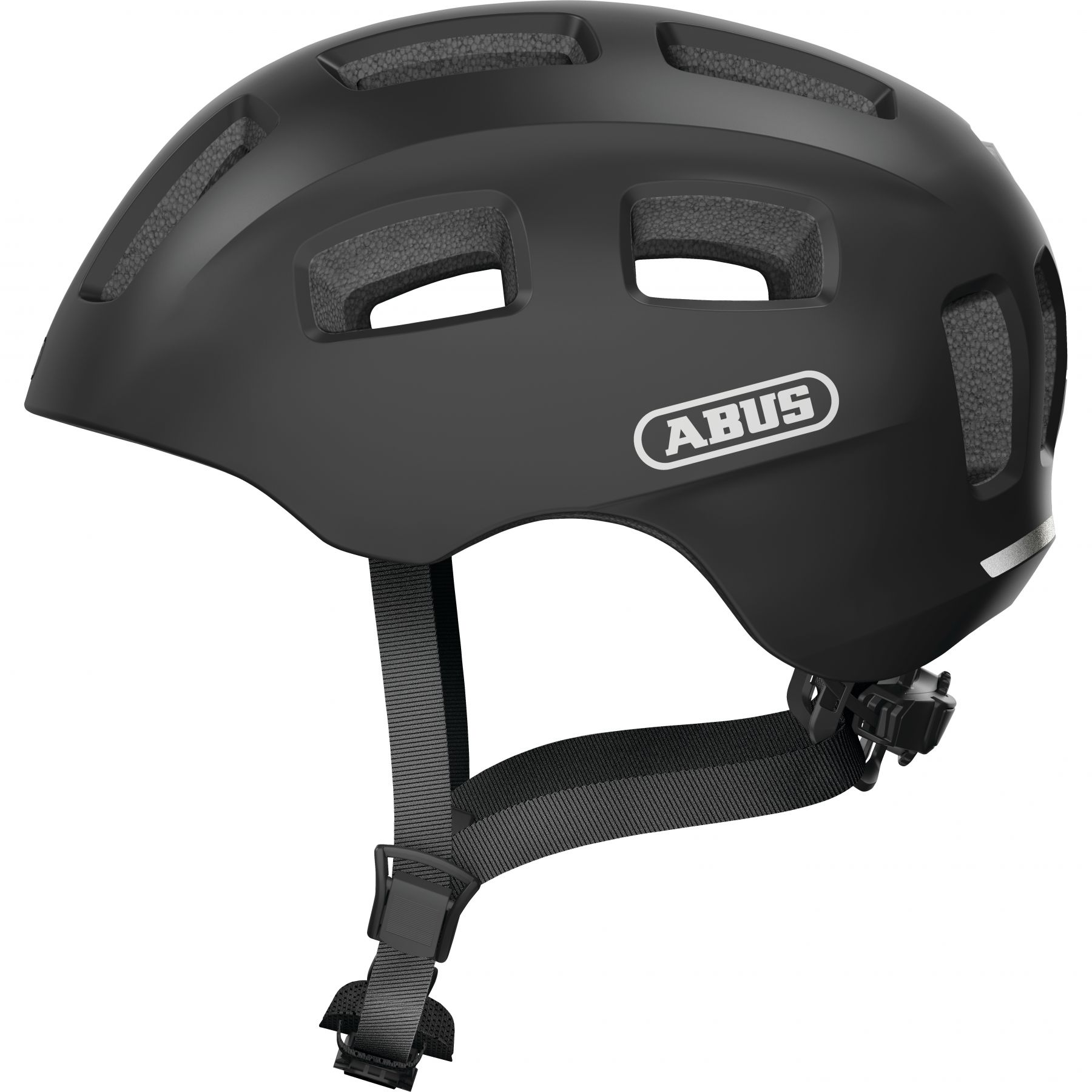 Abus Youn-I 2.0, Sykkelhjelm, Junior, Velvet Black