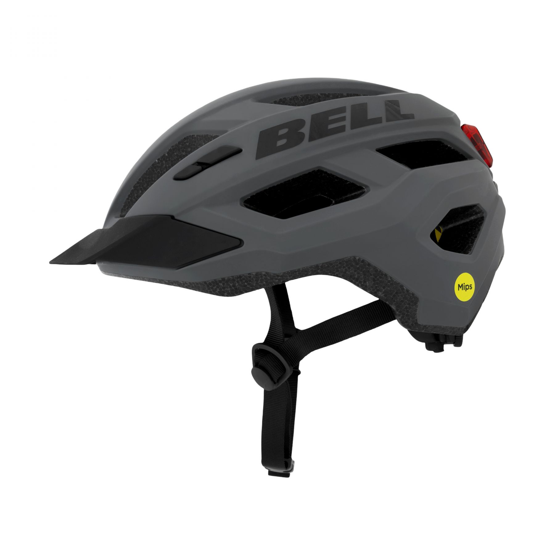 Bell Kick LED Mips, Sykkelhjelm, Grey