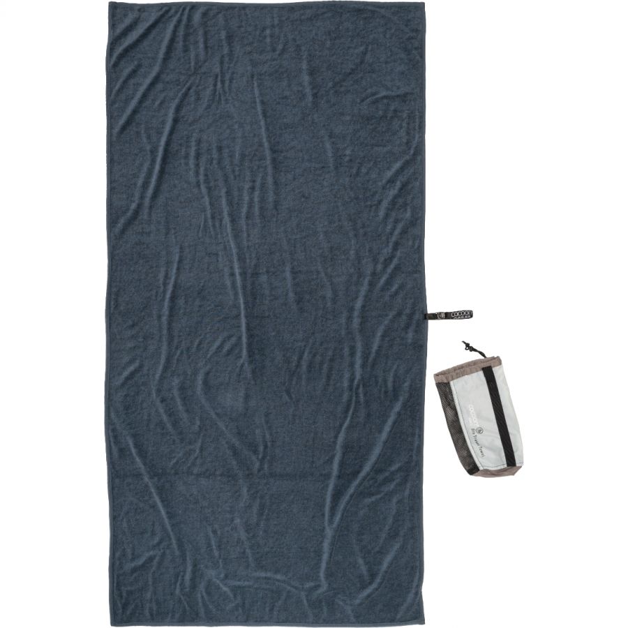 Cocoon Eco Travel Towel, Lyocell håndkle, dyp hav