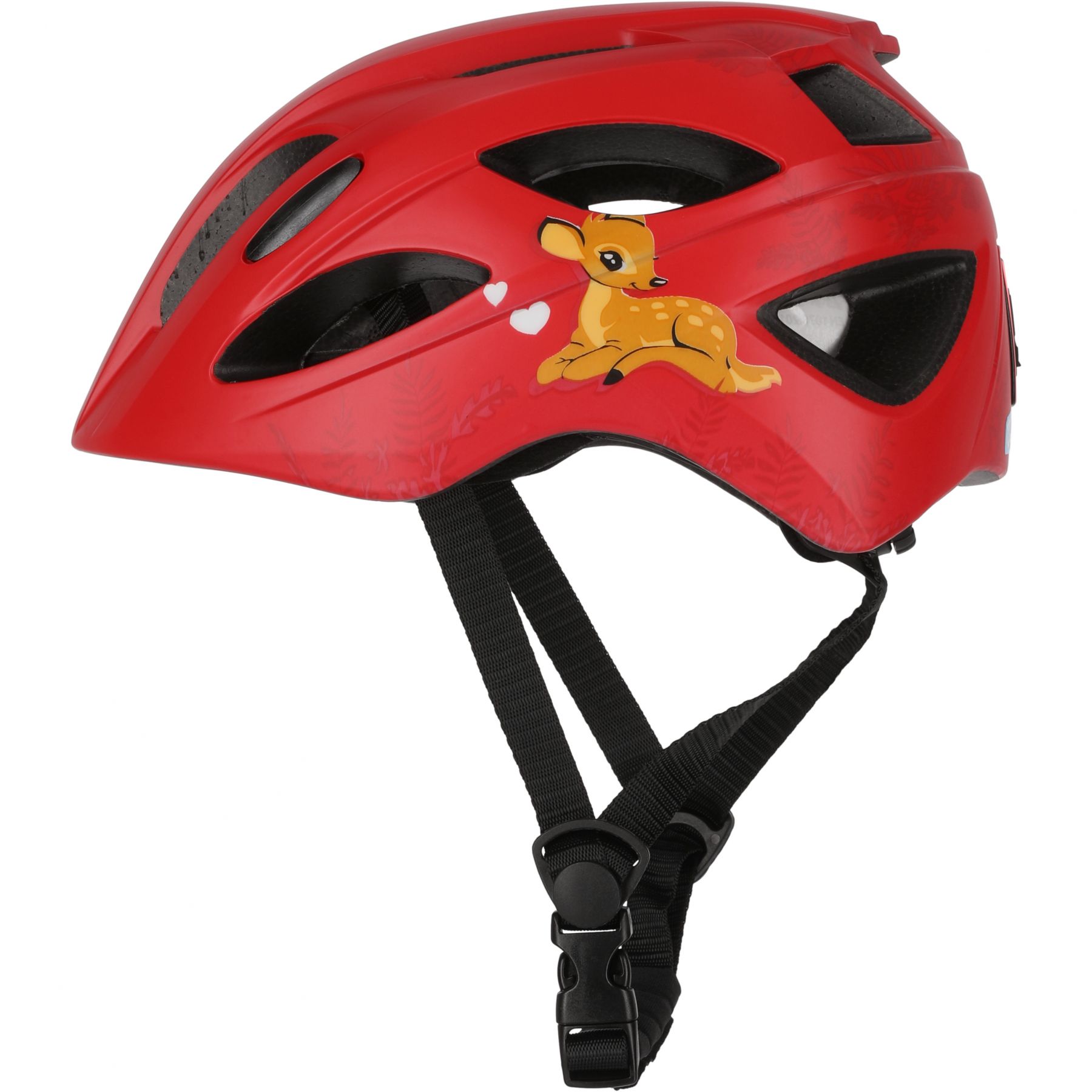 Crazy Safety Cool Cute, Sykkelhjelm, Junior, Red