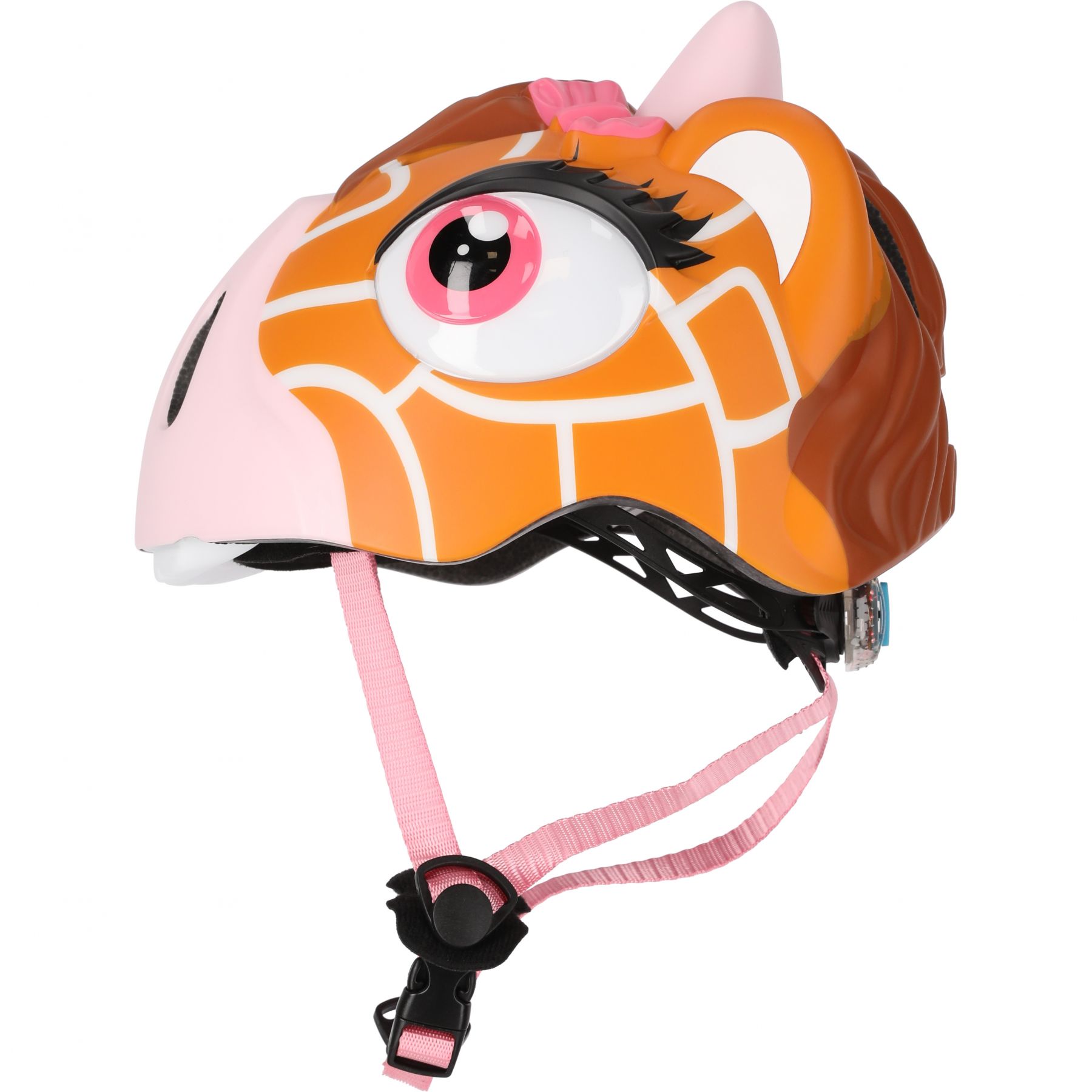 Crazy Safety Giraffe, Sykkelhjelm, Junior, Brown