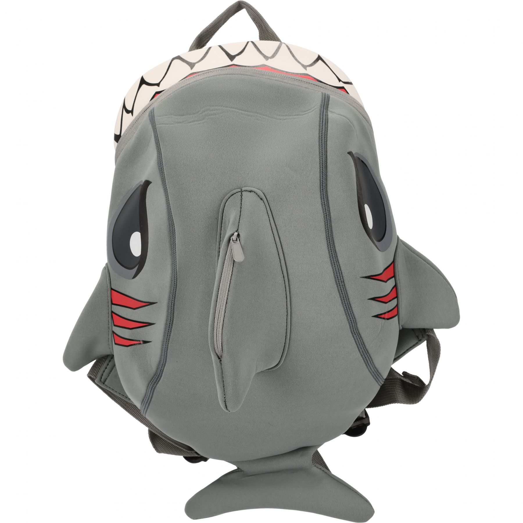 Crazy Safety Shark, Ryggsekk, Junior, Grey