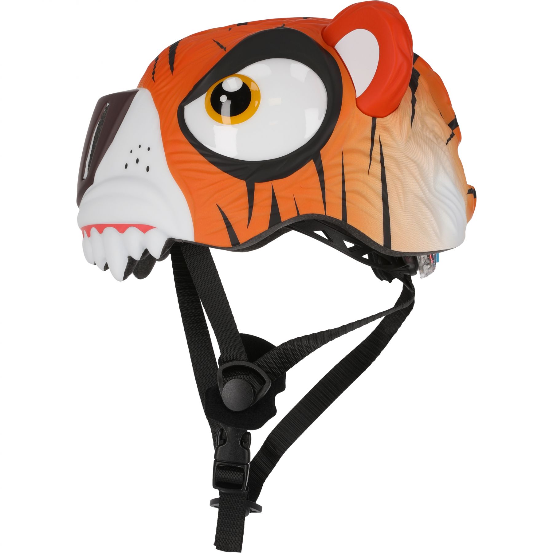 Crazy Safety Tiger, Sykkelhjelm, Junior, Orange