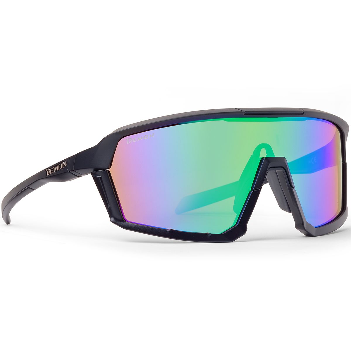 Demon Gravel, Solbriller, Matt Black Green