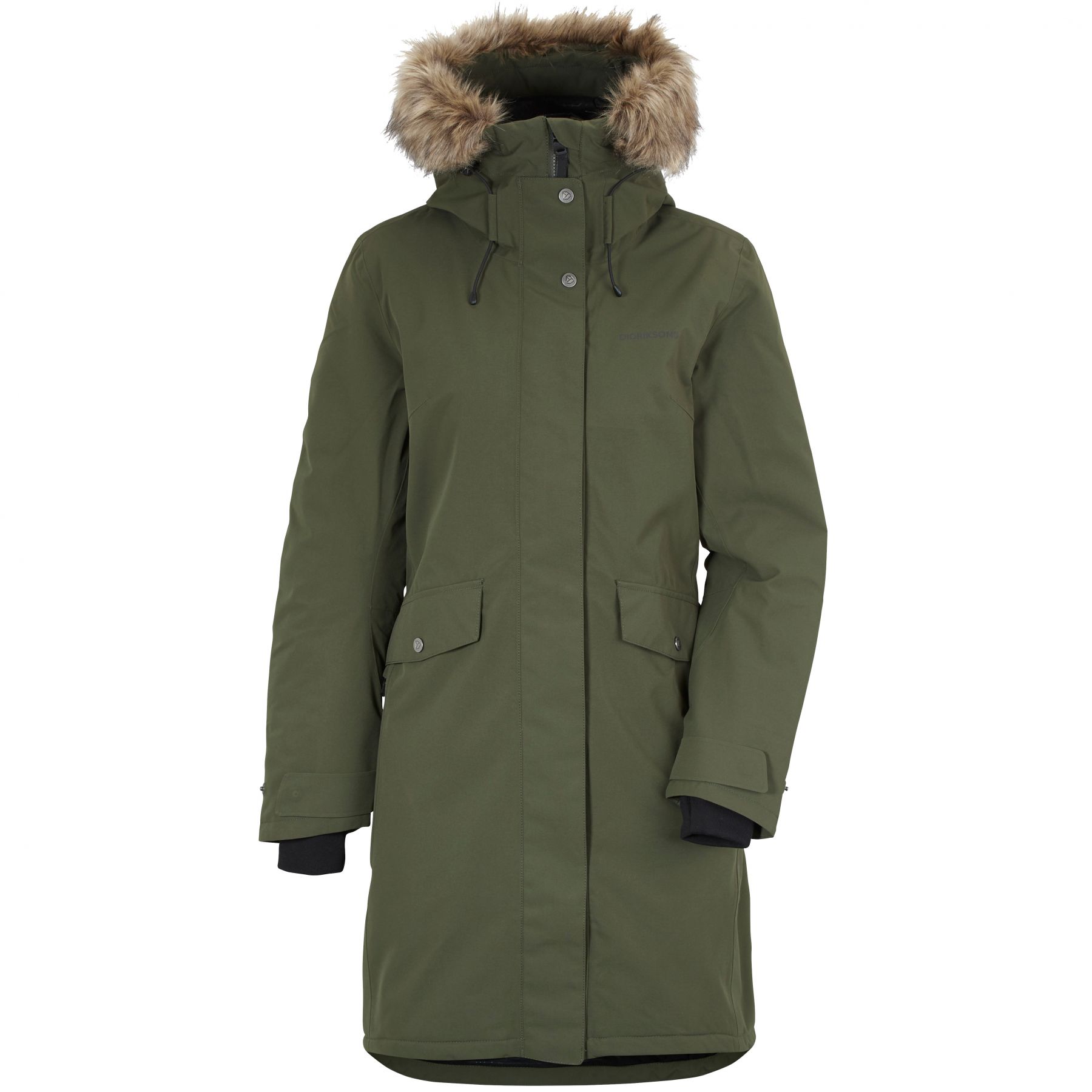 Women's Erika Parka 3 48, Deep Green