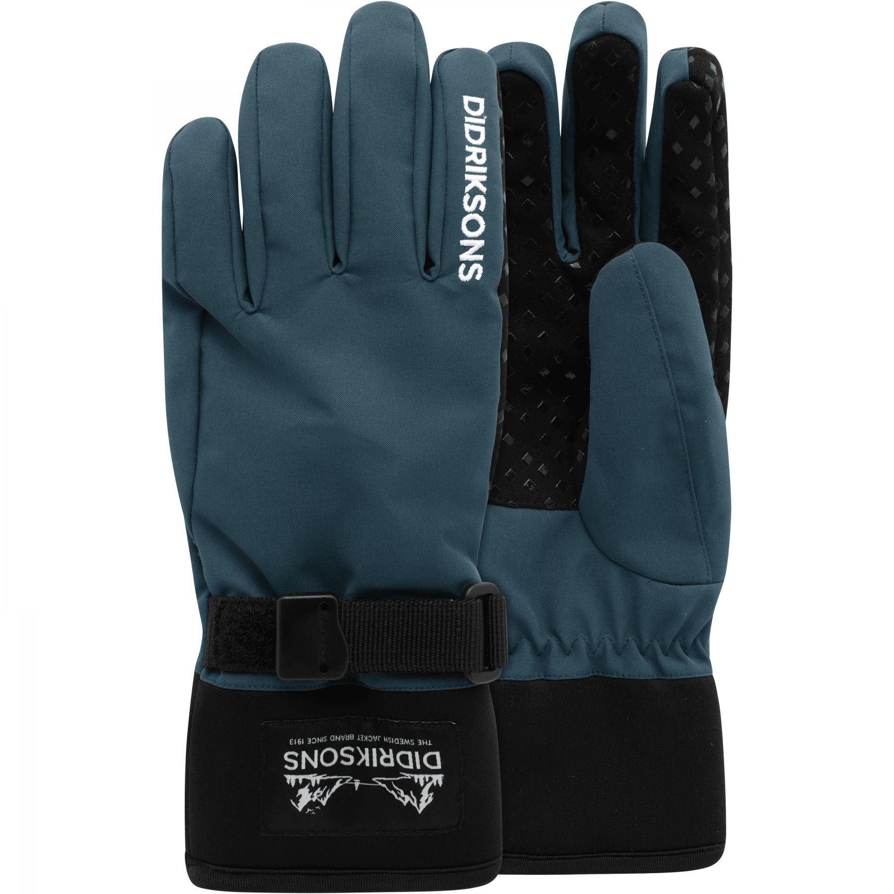 Didriksons Lovas 3, Skihansker, Junior, Mountain Blue