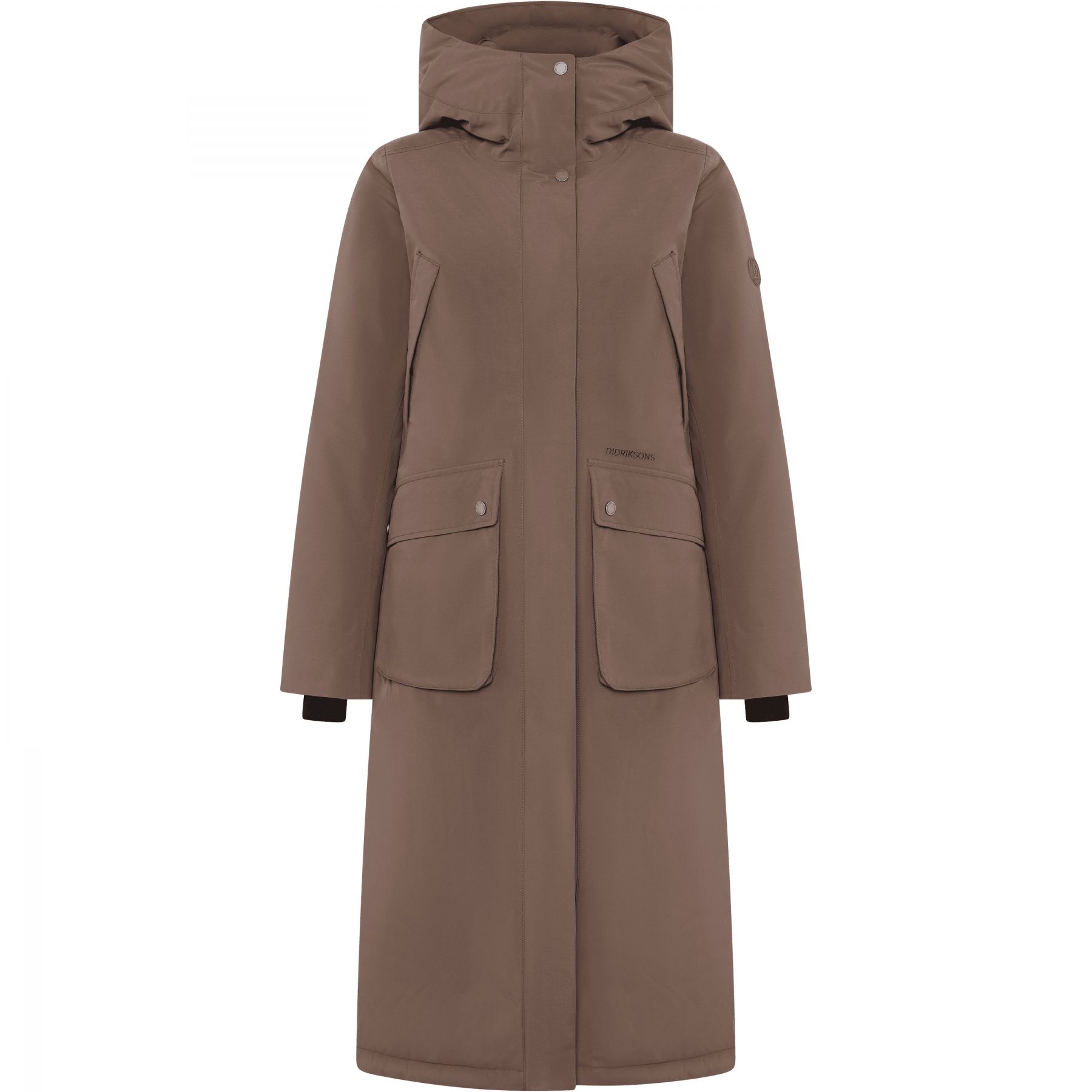 Didriksons Melody 2 Long, Parkas Dame, Mocha Brown