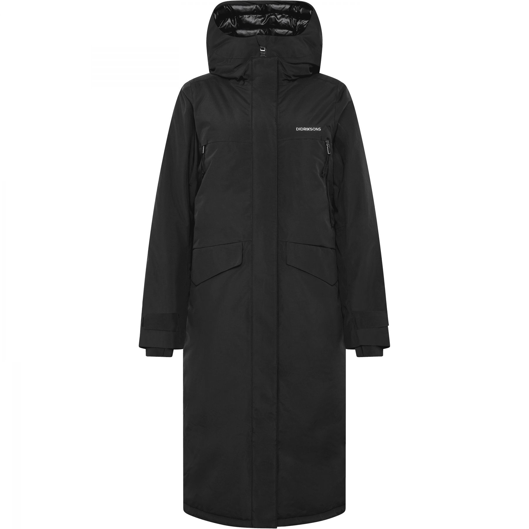 Didriksons Neja Long, Parkas, Dame, Black