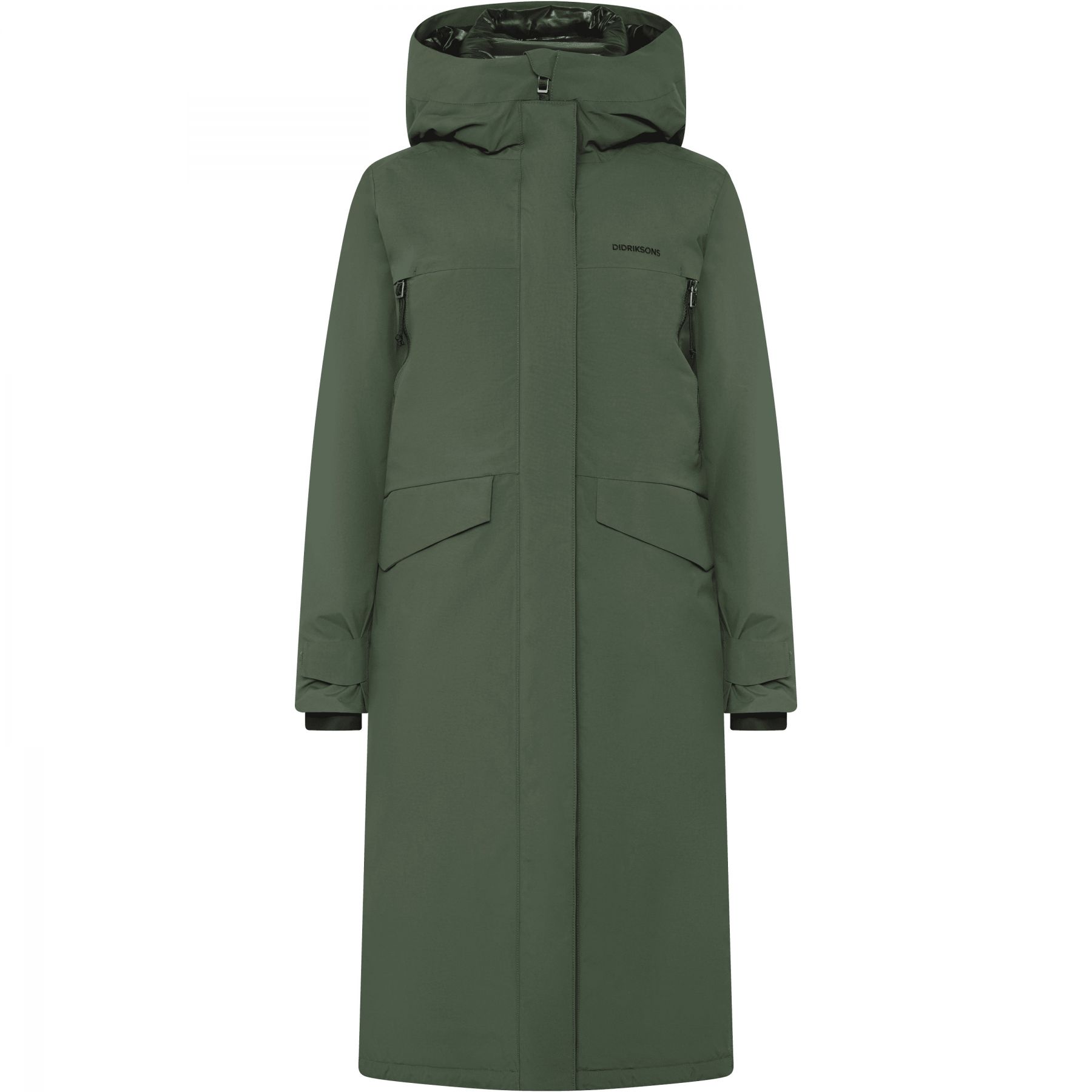 Didriksons Neja Long, Parkas, Dame, Deep Green