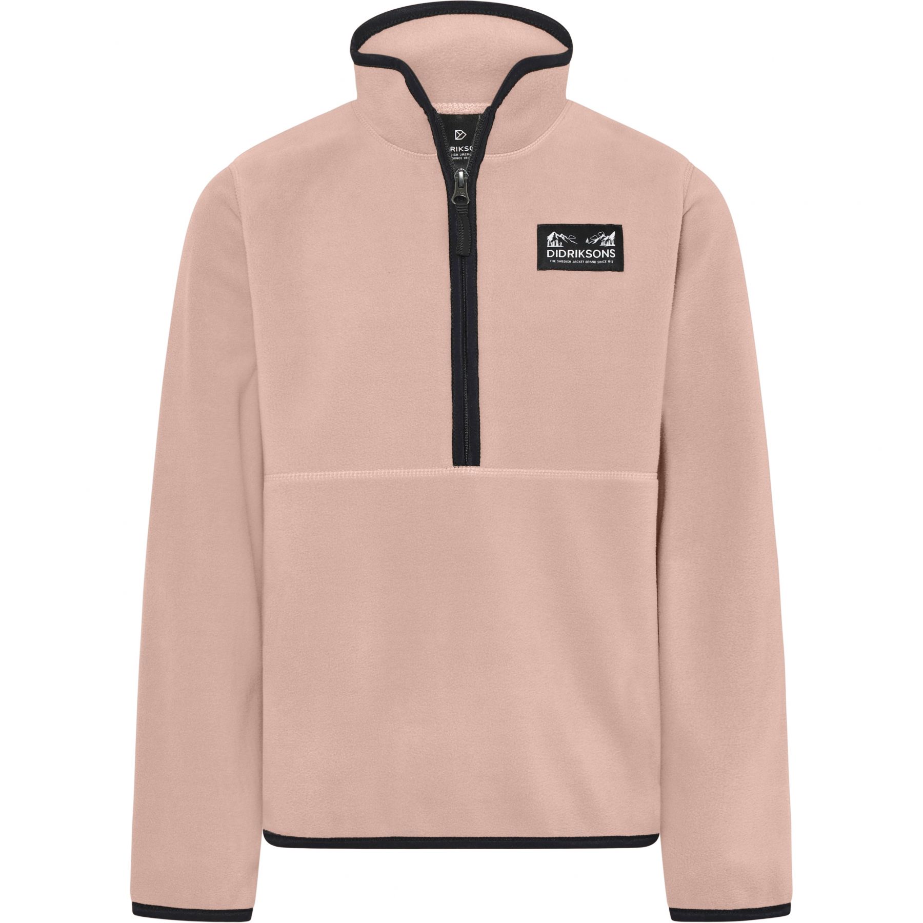 Didriksons Rubi, Fleecetrøye, Junior, Vintage Pink