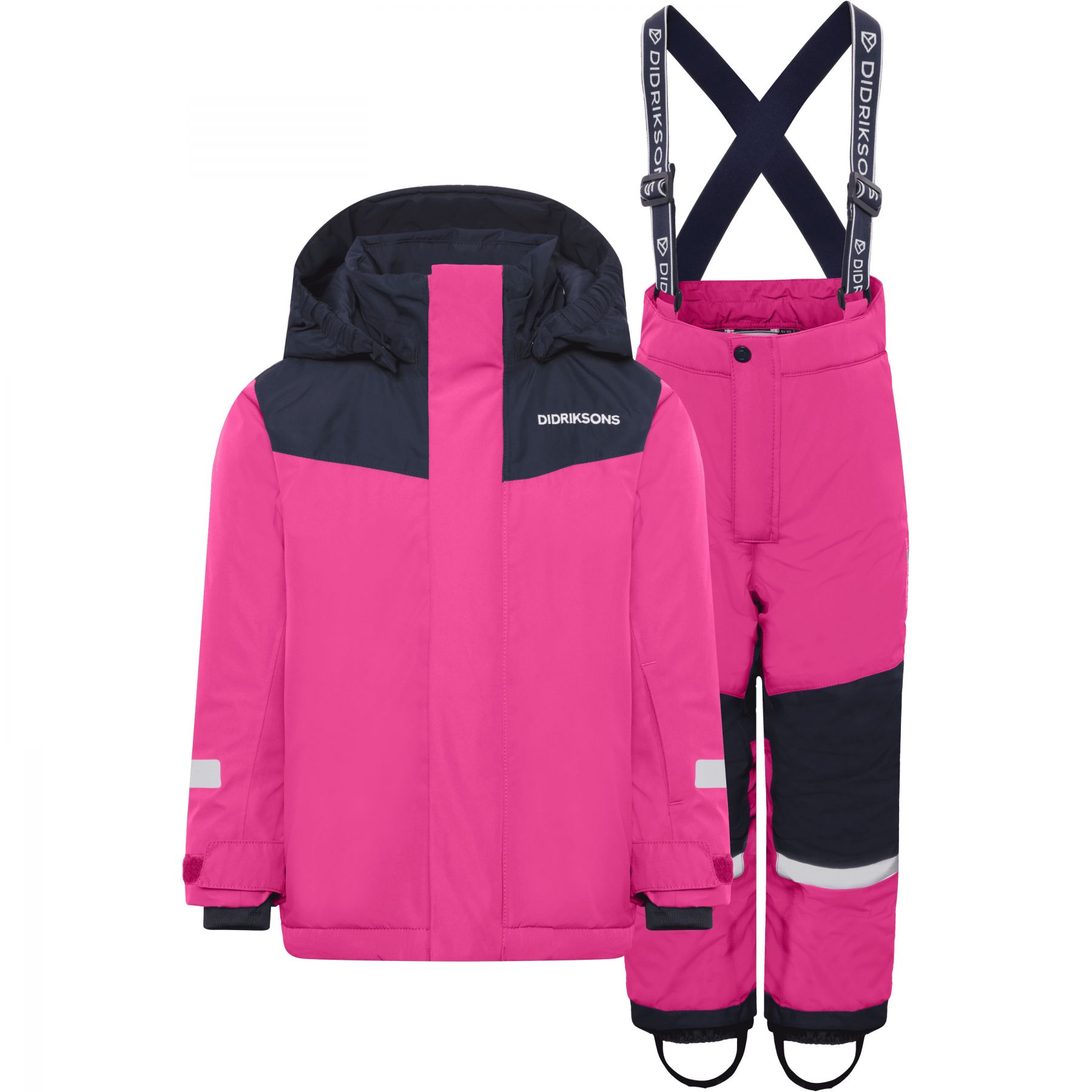 Didriksons Skare 2, Skisett, Barn, Cactus Pink