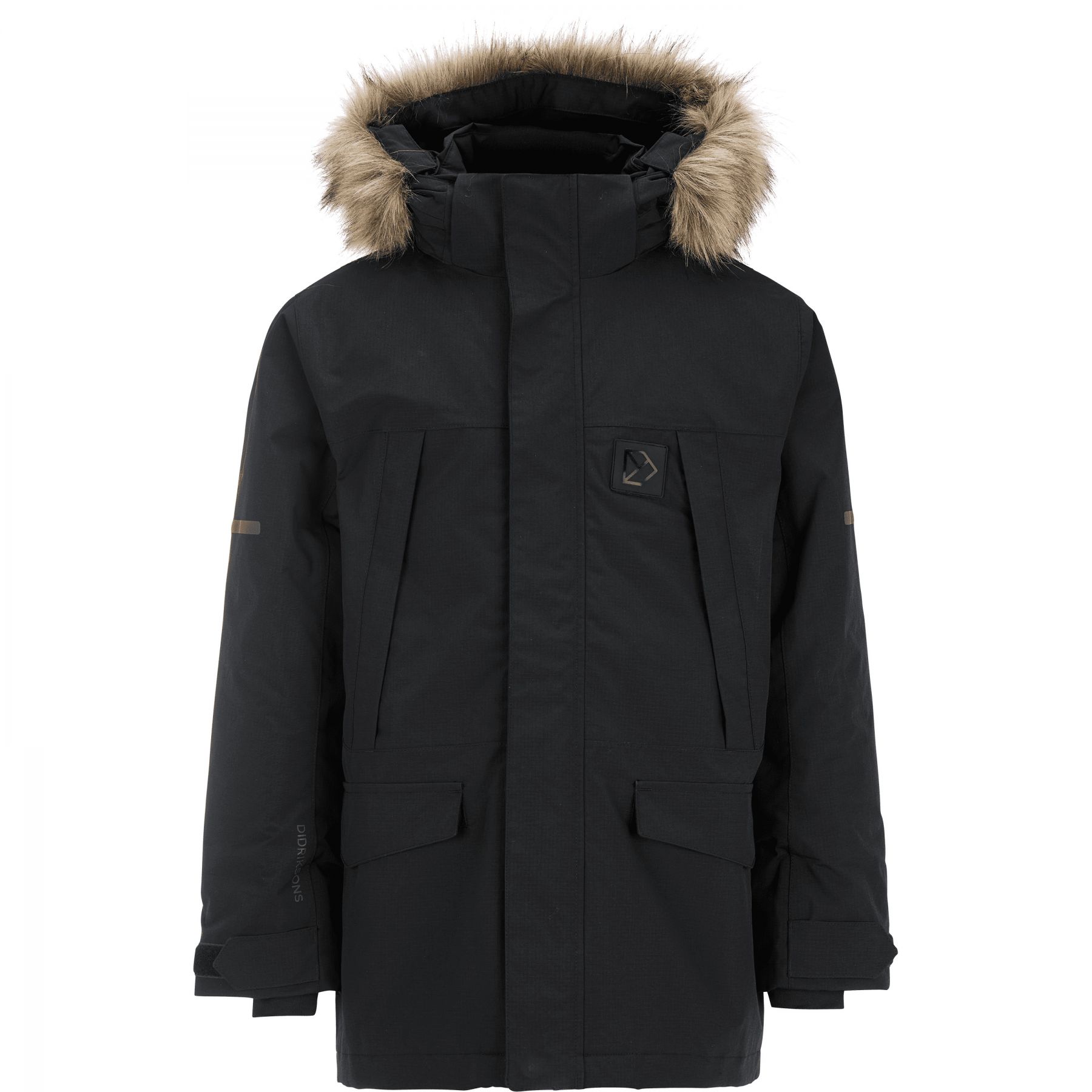 Didriksons Sylvin 2, Parkas, Junior, Black