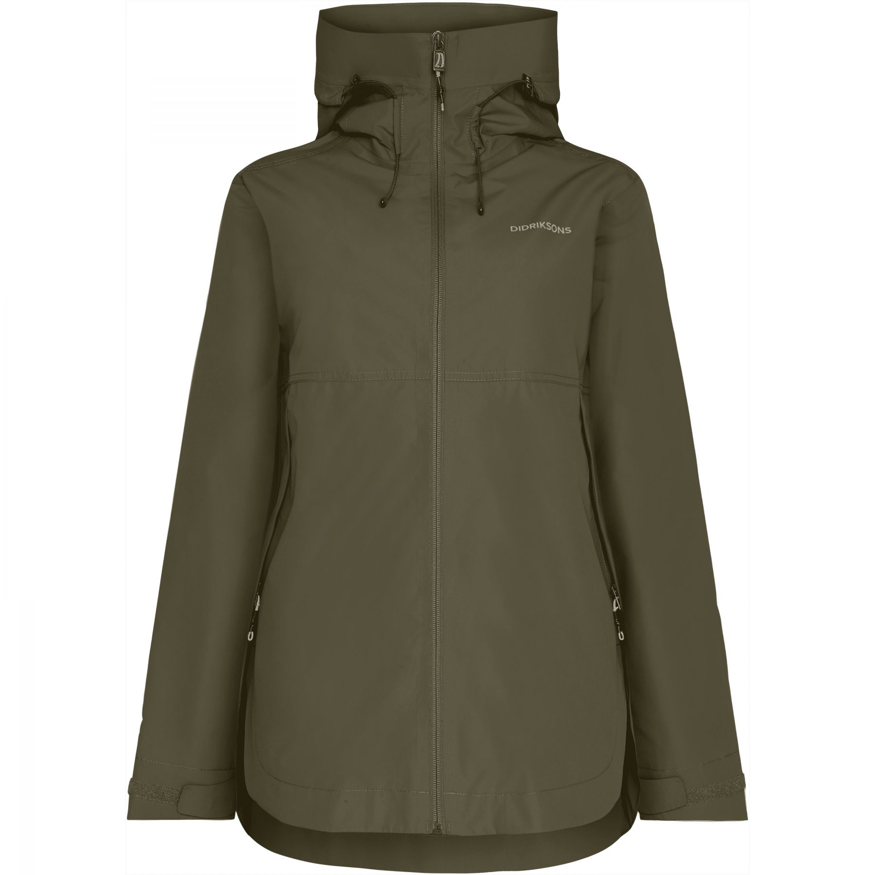 Didriksons Tilde 4, Regnjakke, Dame, Deep Green