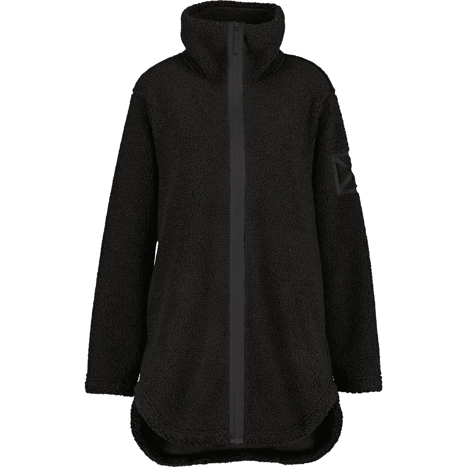 Didriksons Umi FZ 4, Fleecejakke, Dame, Black