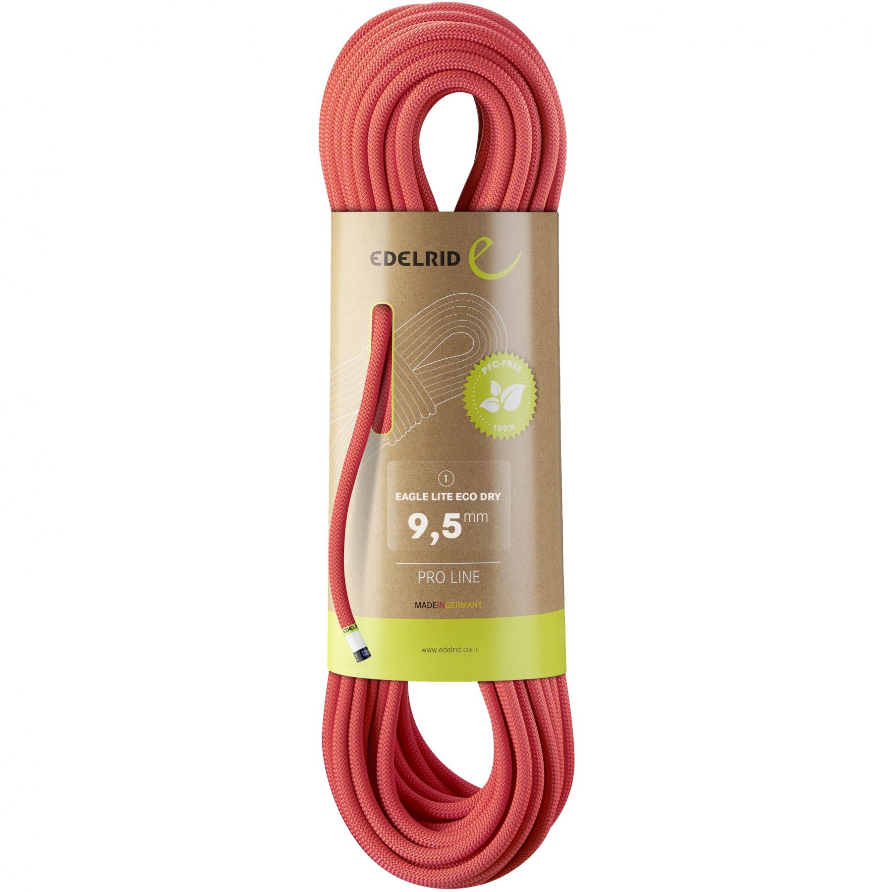 Edelrid Eagle Lite Eco Dry 9,5mm, klatretau