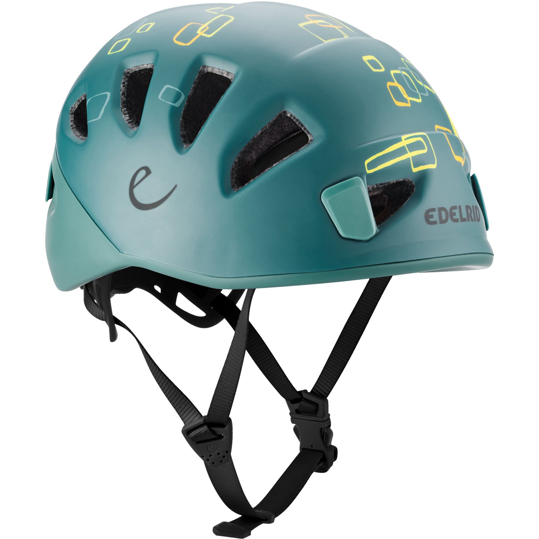 Edelrid Softshell Hjelm, barn, Jade-Petrol