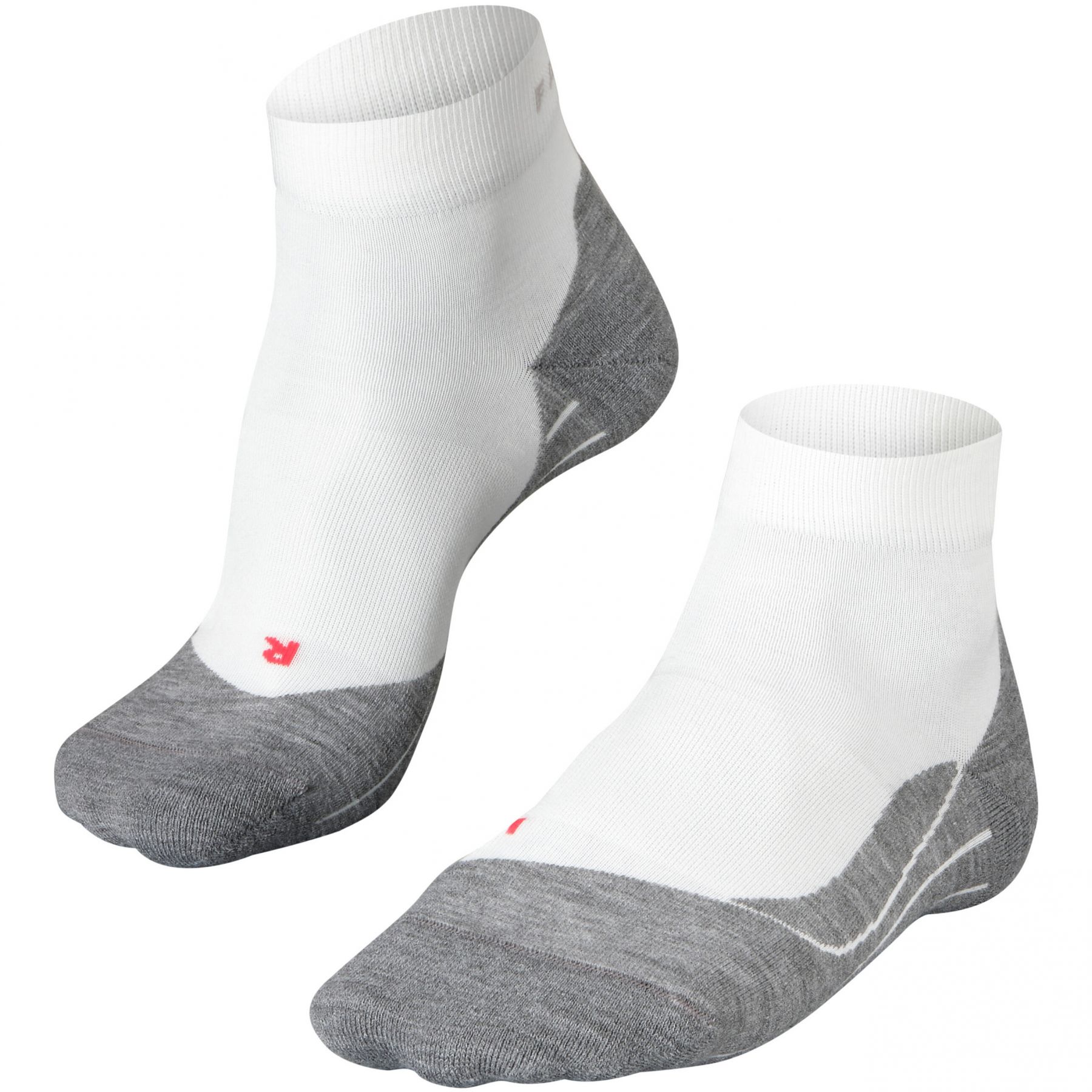 Falke RU4 Endurance Short, Løpestrømper, Dame, White-Mix