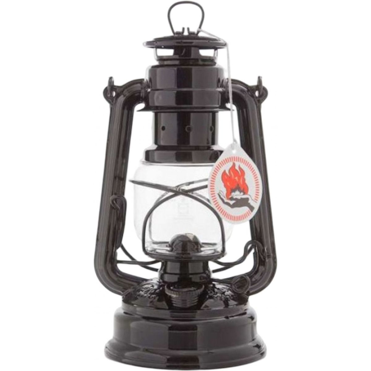 Feuerhand Hurricane Lantern 276, lykt, jet svart
