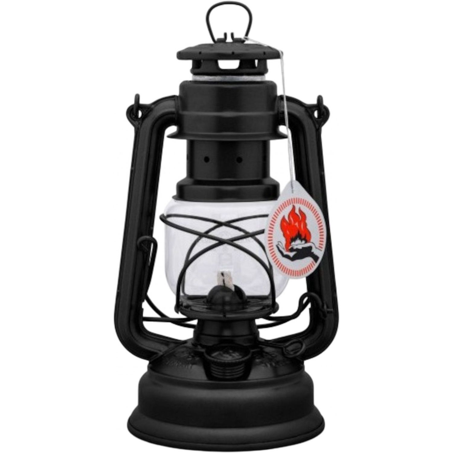 Feuerhand Hurricane Lantern 276, lykt, matt svart