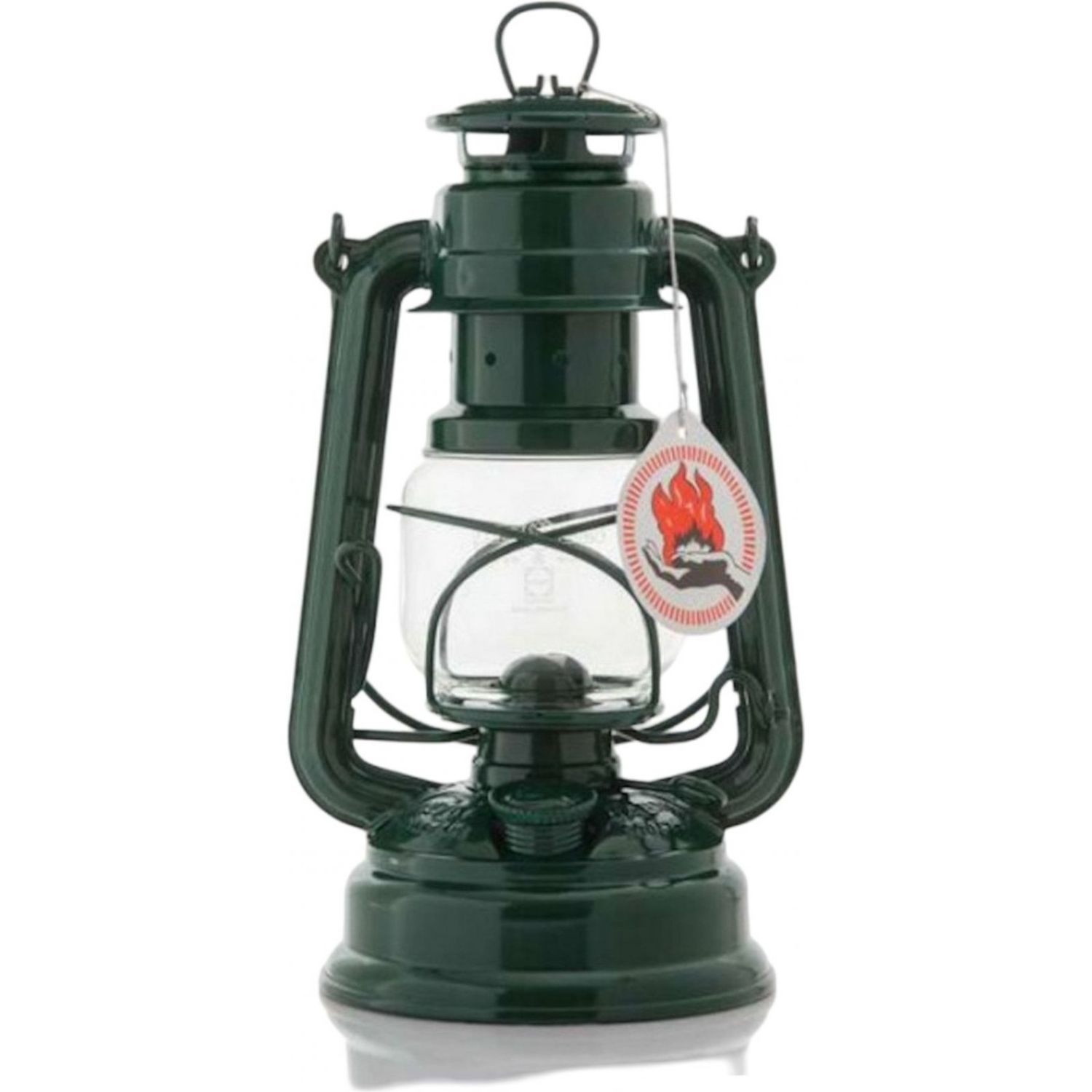 Feuerhand Hurricane Lantern 276, lykt, mosegrønn