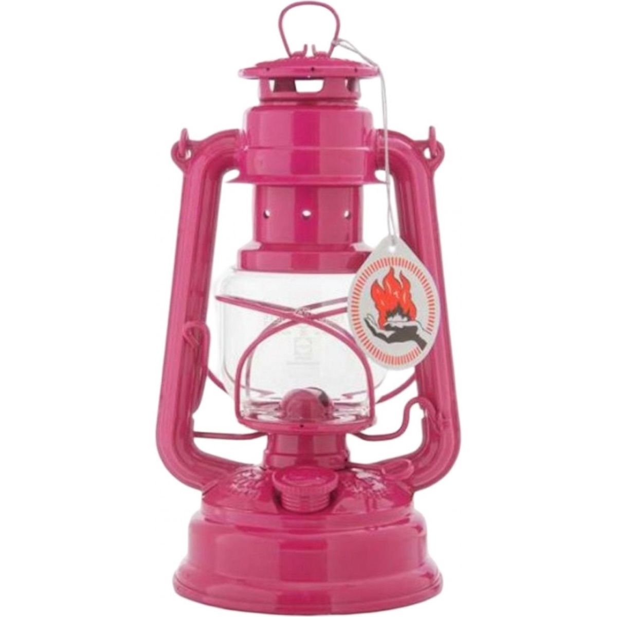 Feuerhand Hurricane Lantern 276 Telemage, lykt, lyserød