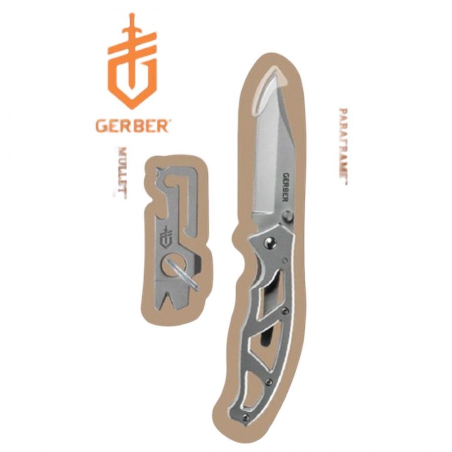 Gerber Paraframe I + Mullet, multiverktøy
