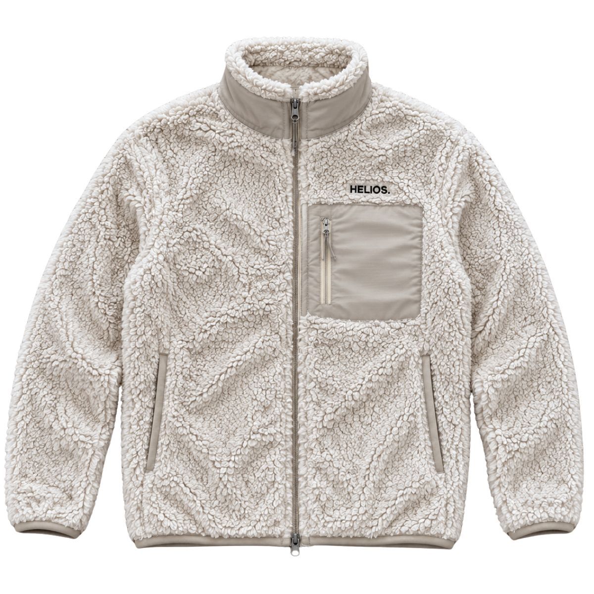 HELIOS Fjord Quilted, Fleecejakke, Beige