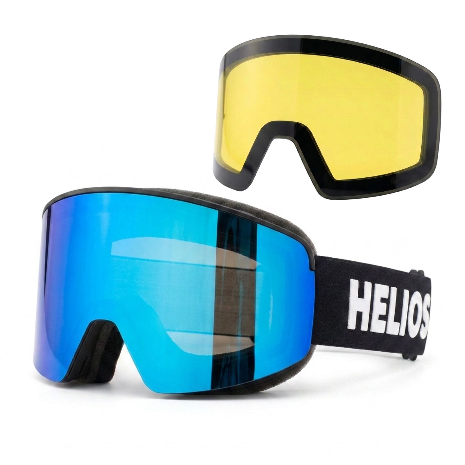 Helios View Magnet, Skibriller, Blue/Black
