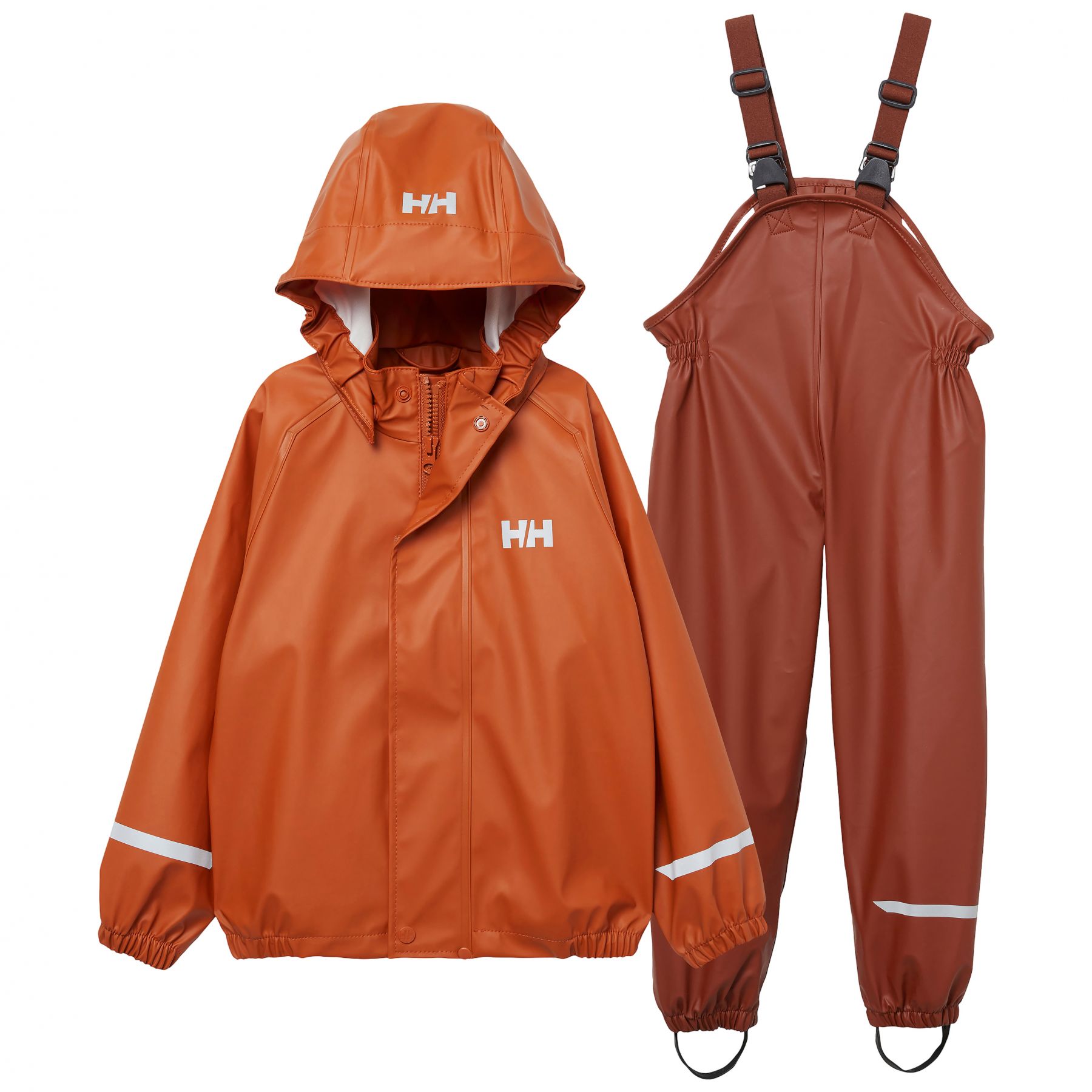 Helly Hansen Bergen 2.0 PU, Regnsett, Barn, Iron Oxide