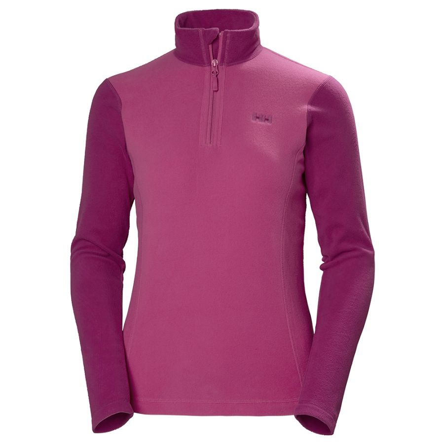Helly Hansen Daybreaker 12 zip Fleece, Dame, Dragon Fruit Helly Hansen Daybreaker 12 Zip Fleece, fleecegenser dame