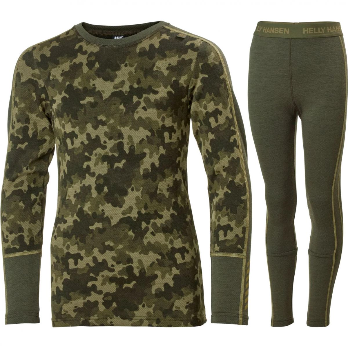 Bilde av Graphic Lifa Merino Set, undertøysett junior 432 Utility Gre
