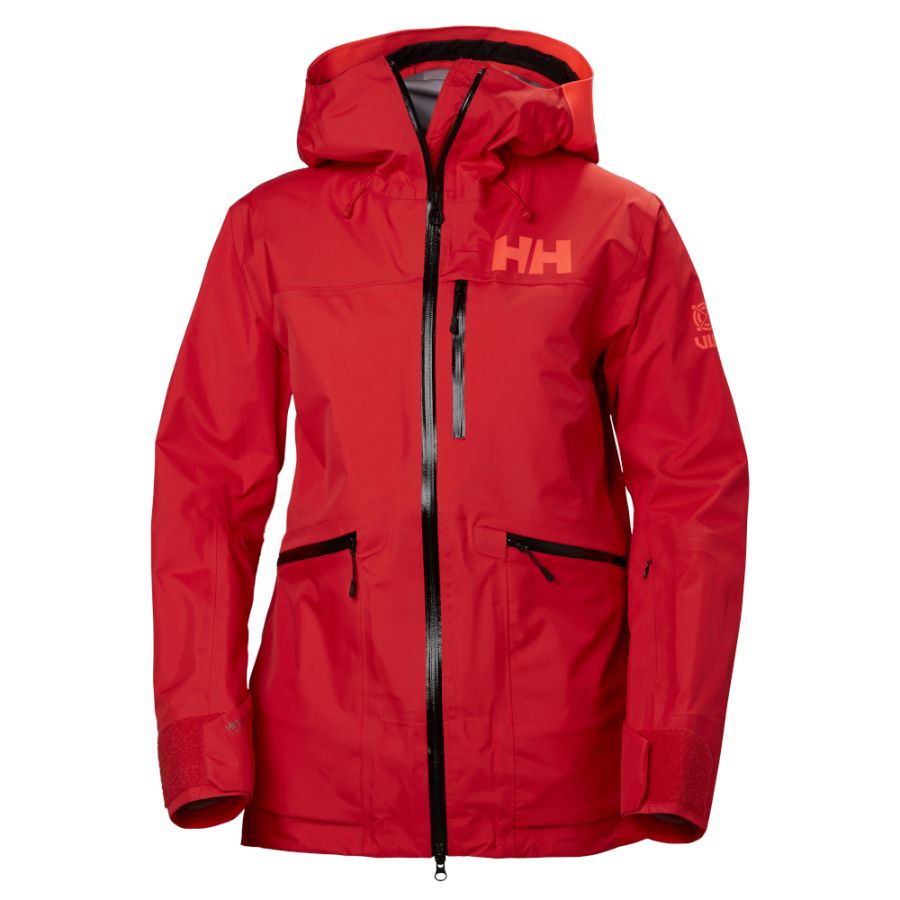 Helly Hansen Kvitegga Shell Jacket, Dame, rød Helly Hansen Kvitegga Shell Jacket, Dame, blå