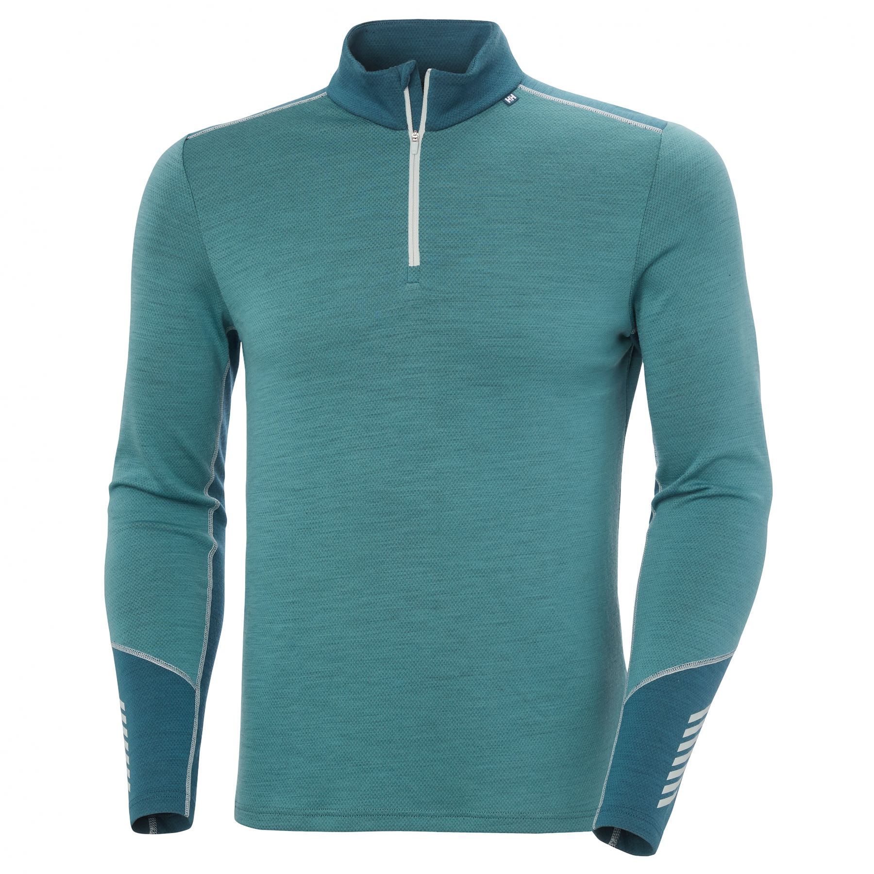 Helly Hansen Lifa Merino Midweight 1/2 zip, Herre, Opal Green