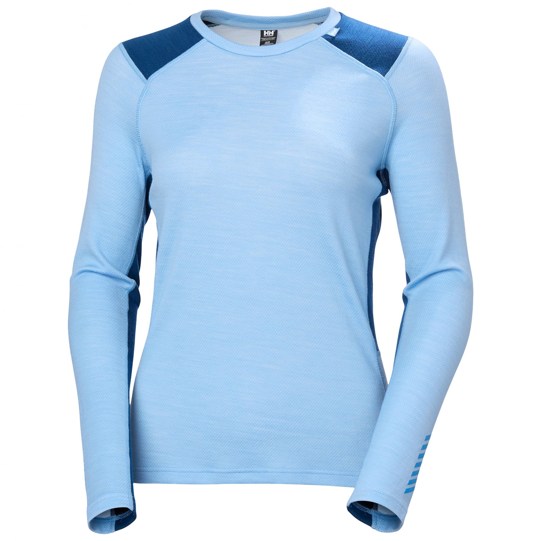 Helly Hansen Lifa Merino Midweight Crew, Dame, Bright Blue