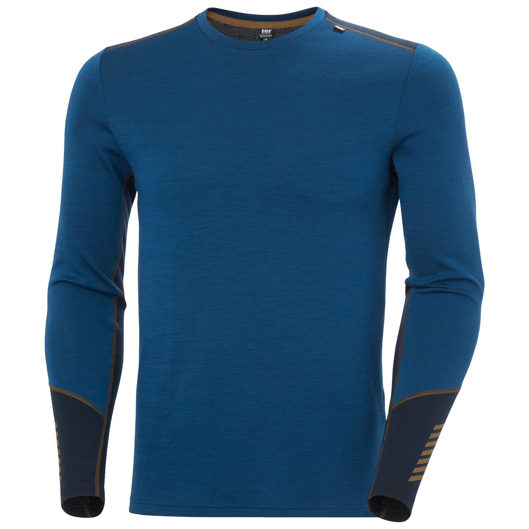 Helly Hansen Lifa Merino Midweight Crew, Herre, Dark Blue