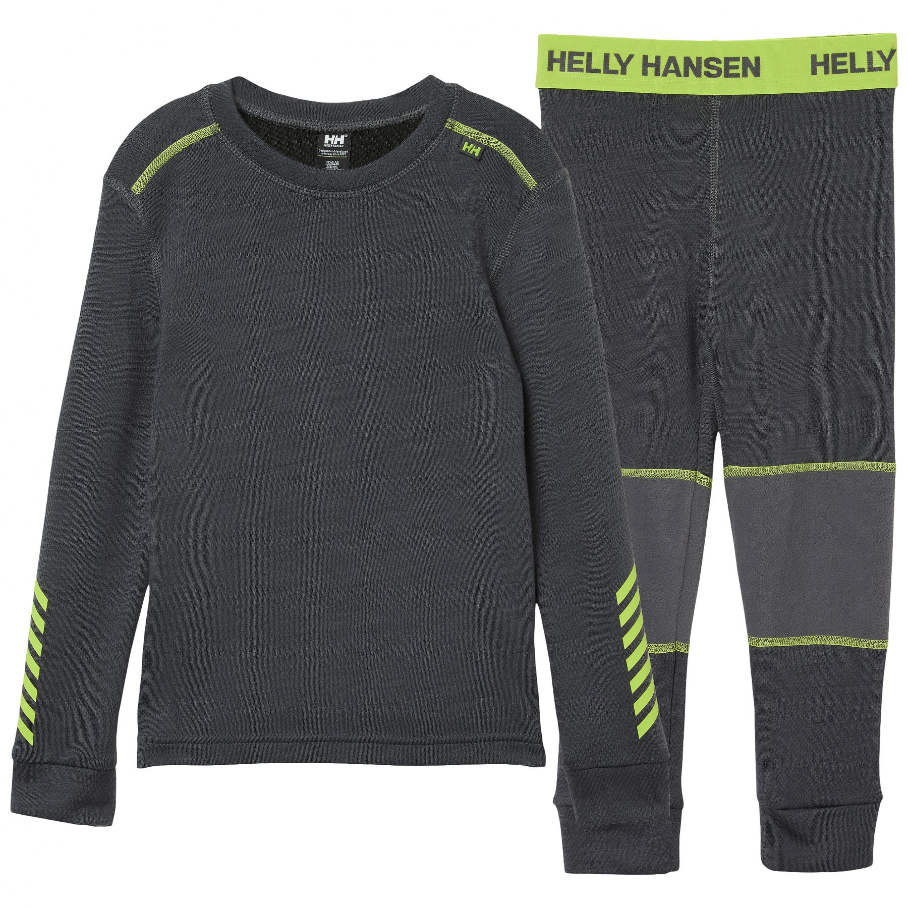 Helly Hansen Lifa Merino, Sett, Barn, Thunder Grey