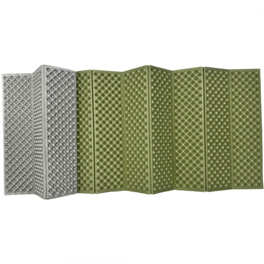 Helsport Trek R1+ Foldable Mat, liggeunderlag, grønn