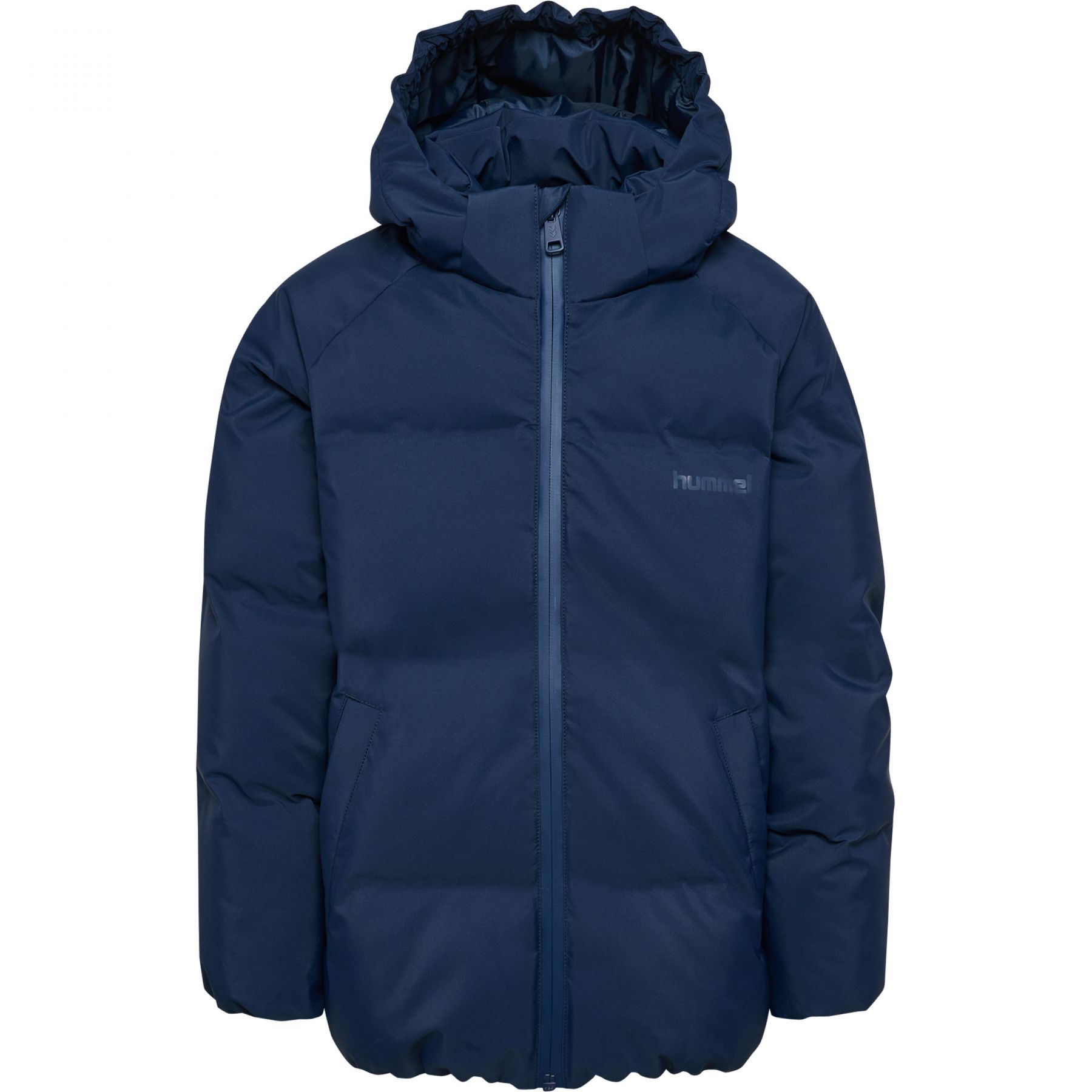 Hummel hmlJR All Weather Puffer, Vinterjakke, Junior, Dress Blues