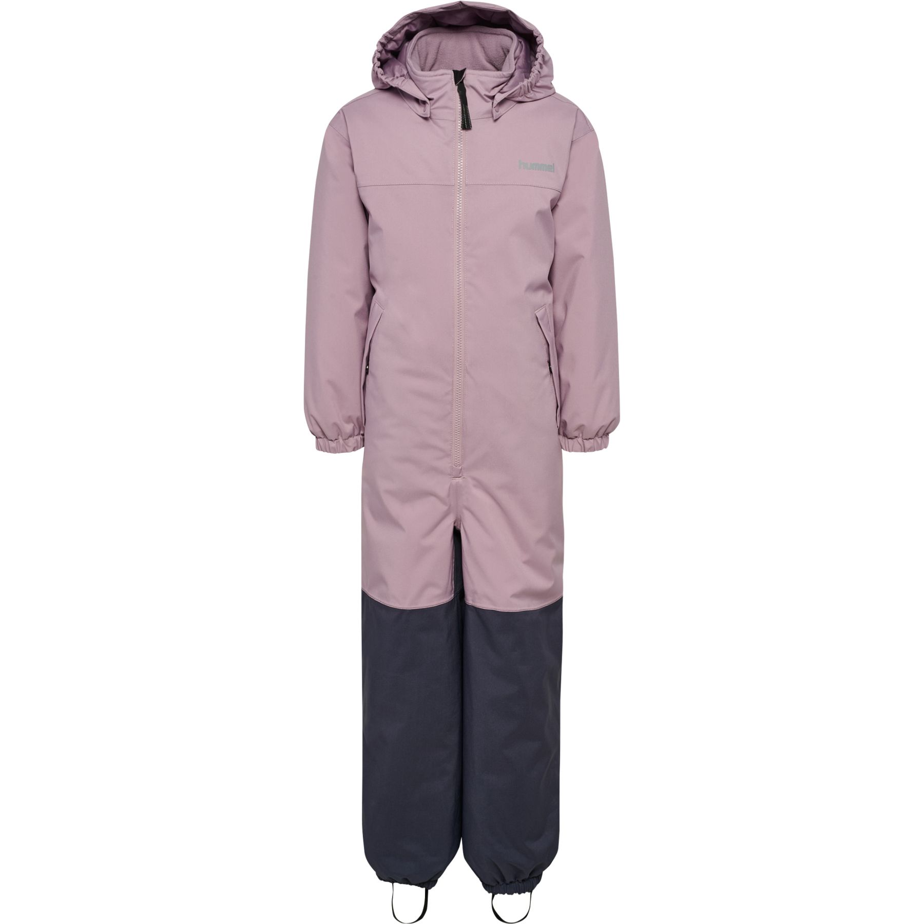 Hummel Hmljr Block Snowsuit WP, Vinterdress, Junior, Sea fog