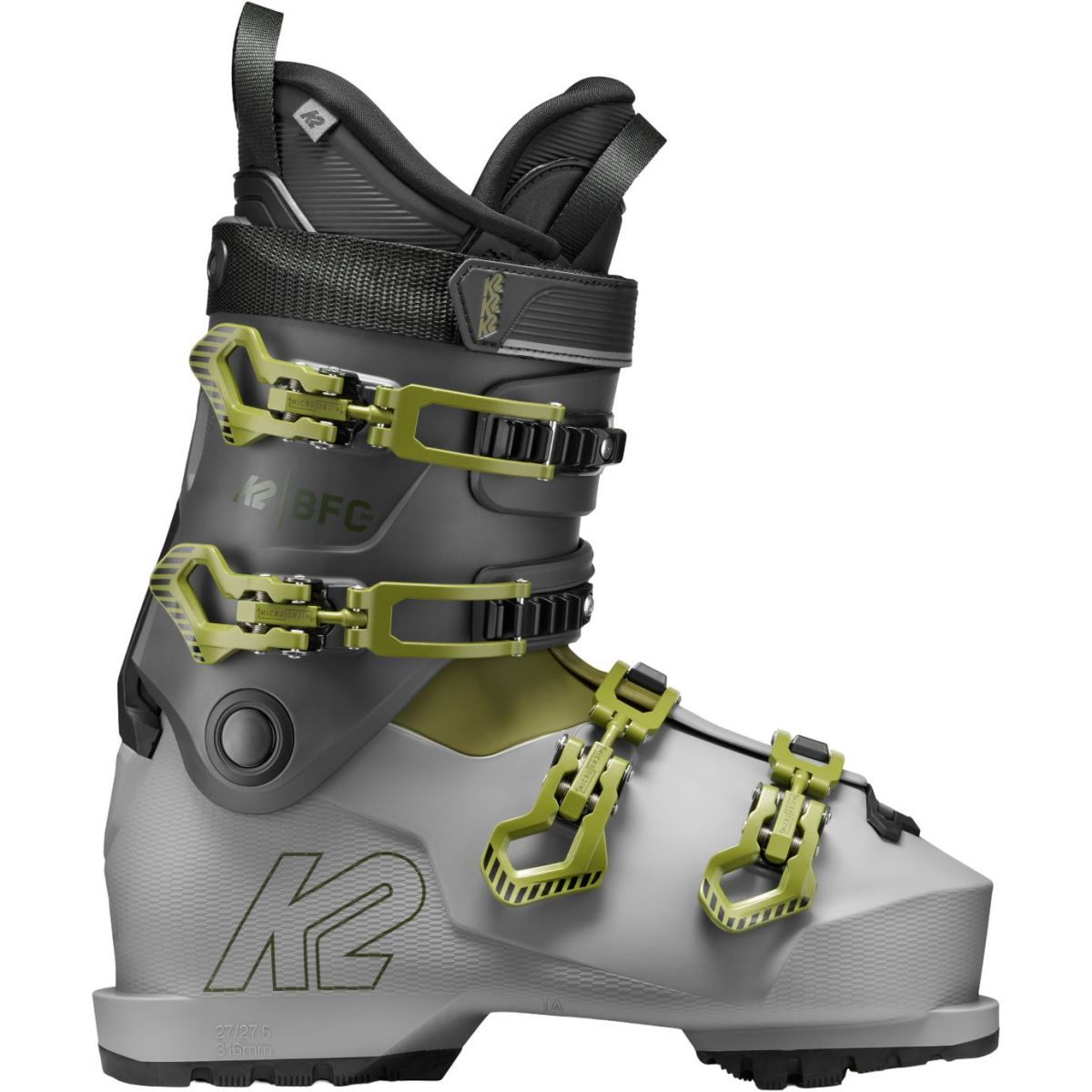 K2 BFC 90, Skistøvler, Herre, Light Grey/Grey
