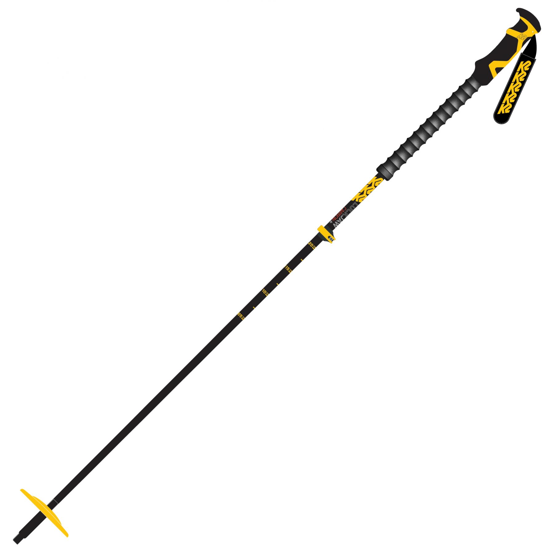 K2 Lockjaw Carbon Plus, Skistaver, Black