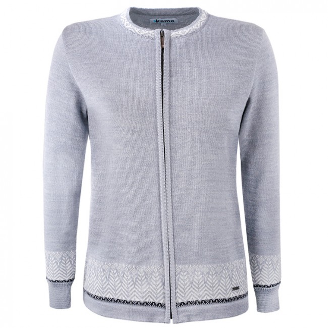 Kama Ragna, Merino Genser, Dame, Light Grey