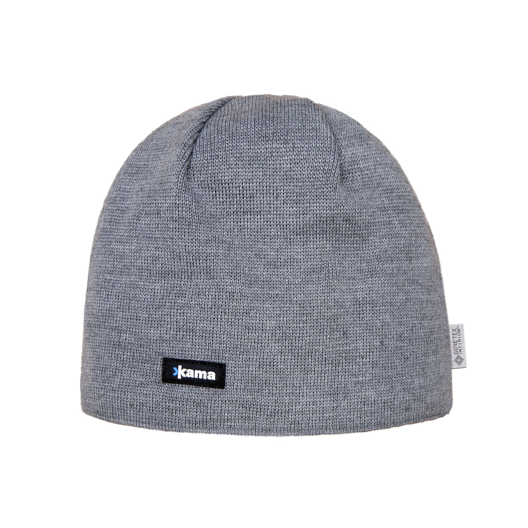 Kama Strikket Merino, Hatt, Grey